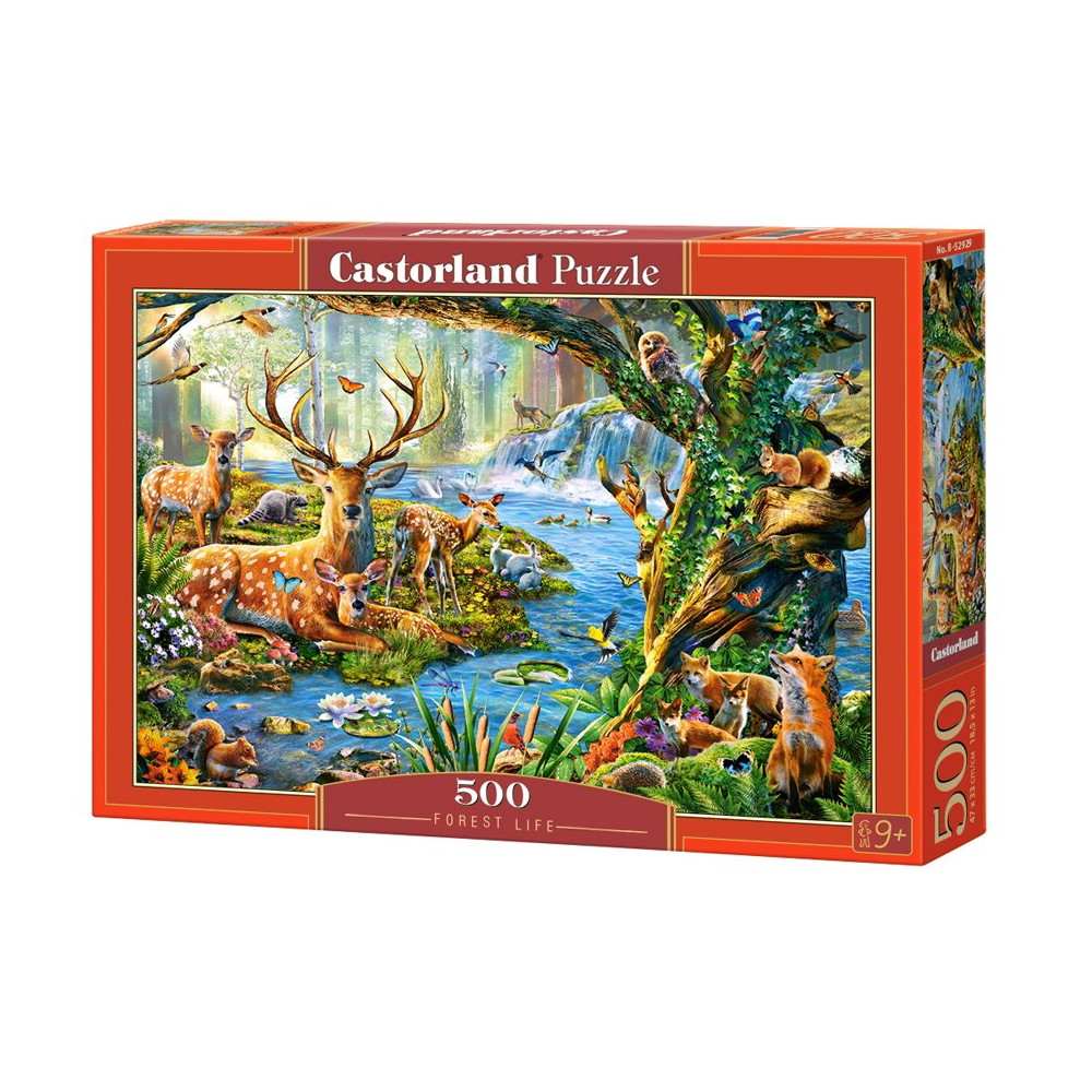 CASTORLAND Puzzle Život v lese 500 dílků