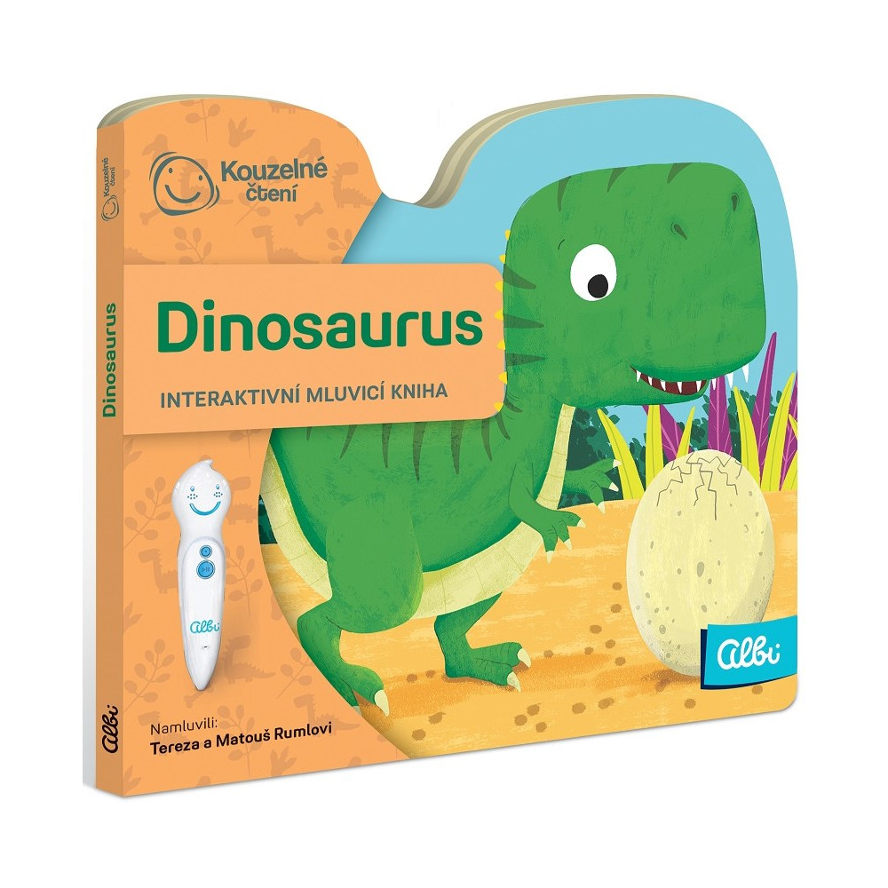 Albi Kouzelné čtení - Minikniha s výsekem - Dinosaurus