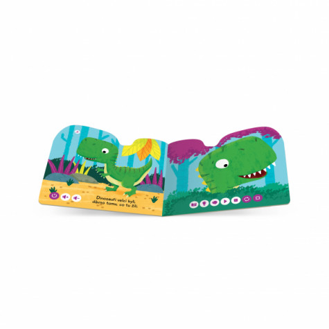 Albi Kouzelné čtení - Minikniha s výsekem - Dinosaurus ~ 2