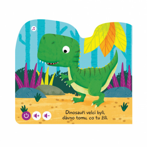 Albi Kouzelné čtení - Minikniha s výsekem - Dinosaurus ~ 3