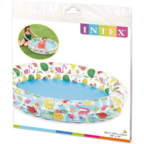 Intex 59421 Dětský nafukovací bazén Fruity 122x25cm