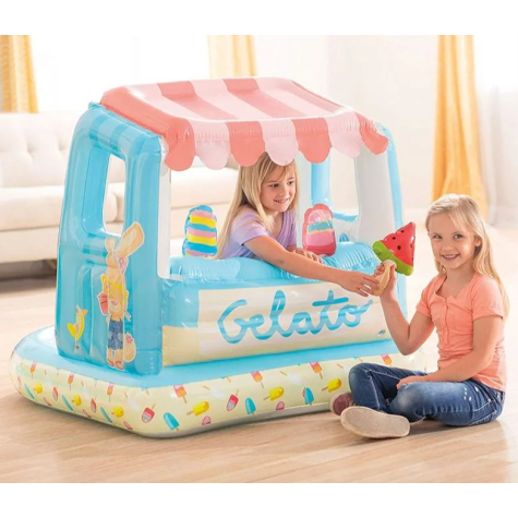 Intex 48672 Hrací centrum nafukovací Zmrzlina 127x102x99cm ~ 1