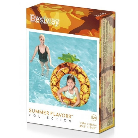 Bestway 36121 Nafukovací kruh ovoce - Ananas ~ 5
