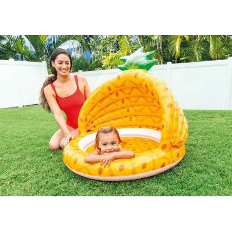 Intex 58414 Bazén nafukovací se stříškou ananas 102x94 cm ~ 3