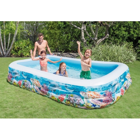 Intex 58485 Bazén obdélník rodinný mořský svět 305x183x56cm ~ 2