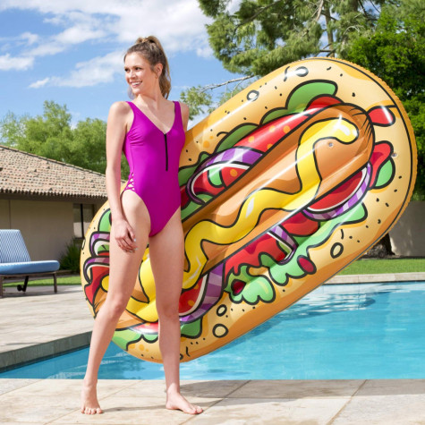 Bestway Nafukovací lehátko Hot Dog 190x109cm ~ 2