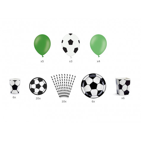 Párty dekorační set - Fotbal ~ 3