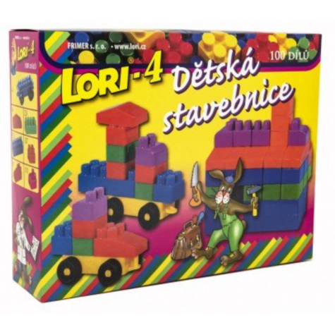 Stavebnice LORI 4 plast 100ks ~ 2