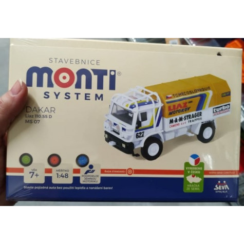Stavebnice Monti System 07 Rallye Dakar Liaz 1:48 ~ 4