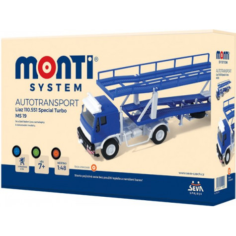 Stavebnice Monti System 19 Autotransport Liaz 1:48