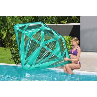 Bestway 43417 Ostrov nafukovací drahokam 193x145cm