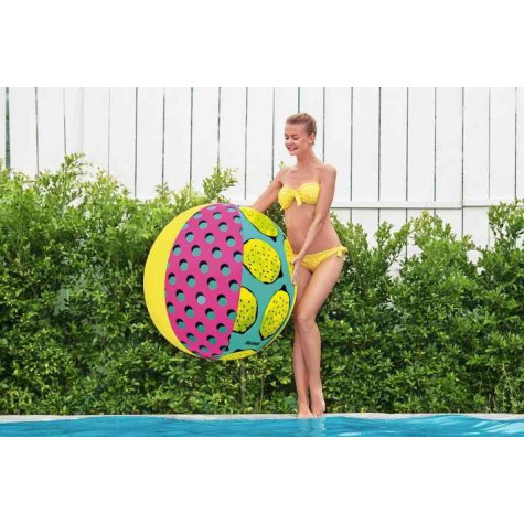 Bestway Míč nafukovací jumbo Retro Fashion 122cm ~ 4