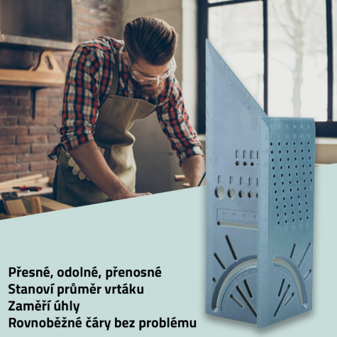 Tesařské pravítko ~ 2