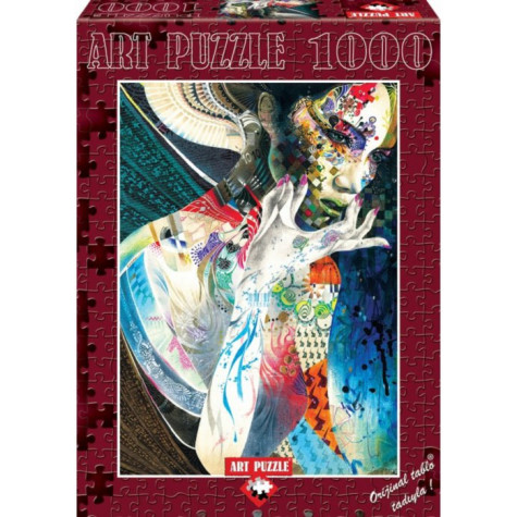 ART PUZZLE Puzzle Indiánka 1000 dílků