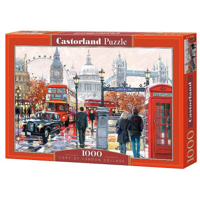 CASTORLAND Puzzle Londýn (koláž) 1000 dílků