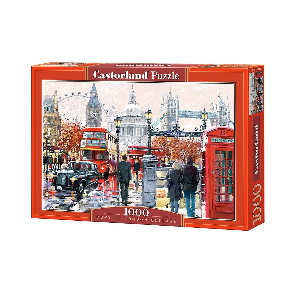 CASTORLAND Puzzle Londýn (koláž) 1000 dílků