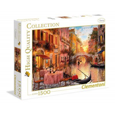 CLEMENTONI Puzzle Benátky 1500 dílků