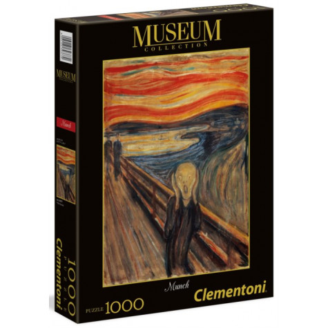 CLEMENTONI Puzzle Výkřik 1000 dílků ~ 1