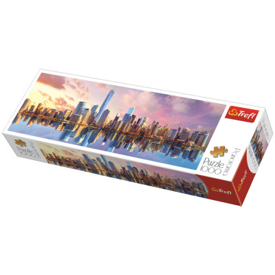 TREFL Panoramatické puzzle Manhattan, USA 1000 dílků