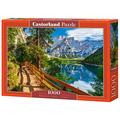 CASTORLAND Puzzle Braies Lake, Itálie 1000 dílků