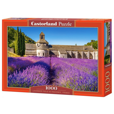 CASTORLAND Puzzle Levandulové pole v Provence, Francie 1000 dílků ~ 1