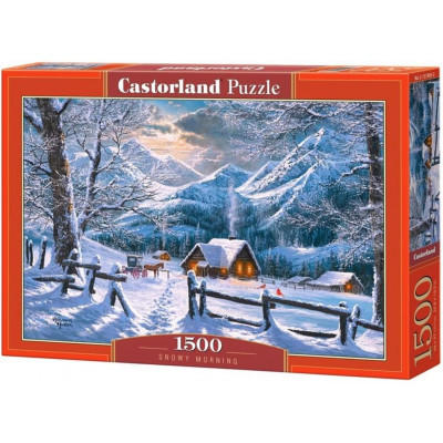 CASTORLAND Puzzle Sněhobílé ráno 1500 dílků