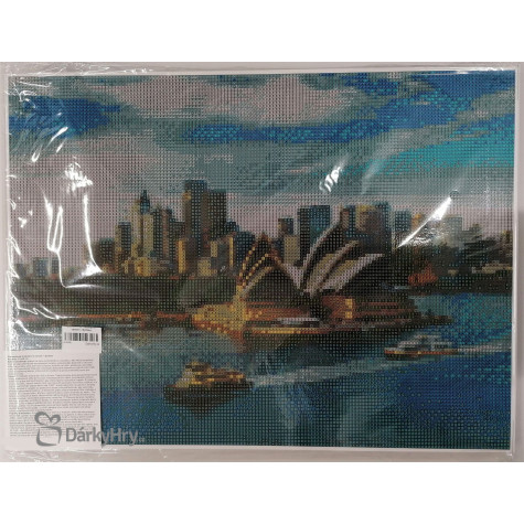 Diamantové malování s rámem - Sydney