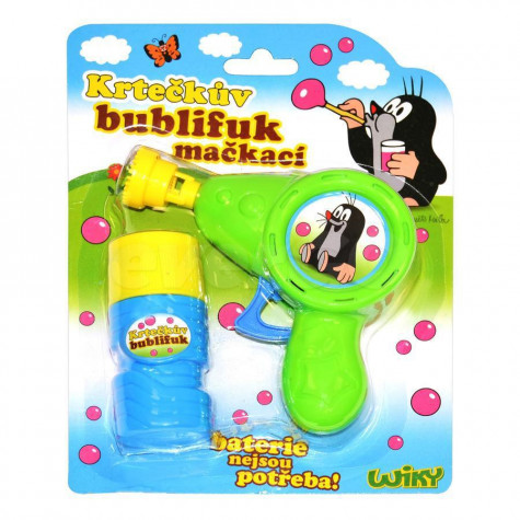 Wiky Bublifuk mačkací Krtek 55 ml