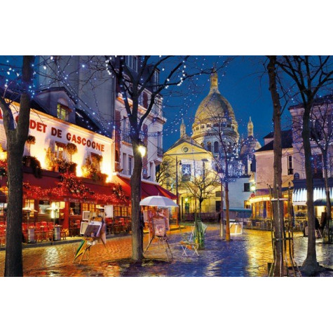 CLEMENTONI Puzzle Montmartre, Paříž 1500 dílků ~ 2