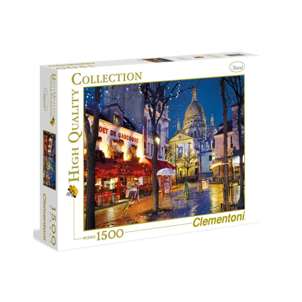 CLEMENTONI Puzzle Montmartre, Paříž 1500 dílků