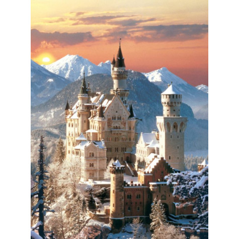 CLEMENTONI Puzzle Neuschwanstein 1500 dílků ~ 2