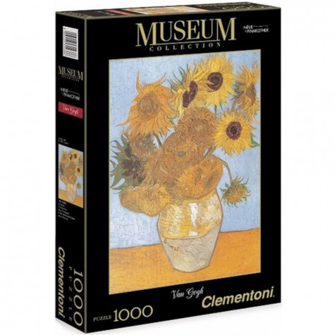 CLEMENTONI Puzzle Slunečnice 1000 dílků ~ 1