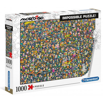 CLEMENTONI Puzzle Impossible: Mordillo 1000 dílků