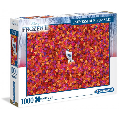 CLEMENTONI Puzzle Impossible: Ledové království 2, 1000 dílků ~ 1