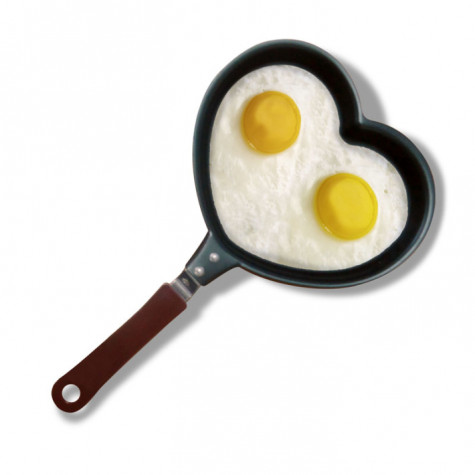 Pánvička ve tvaru srdce - 16 cm ~ 2