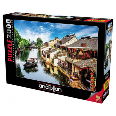 ANATOLIAN Puzzle Starobylé městečko Xitang 2000 dílků