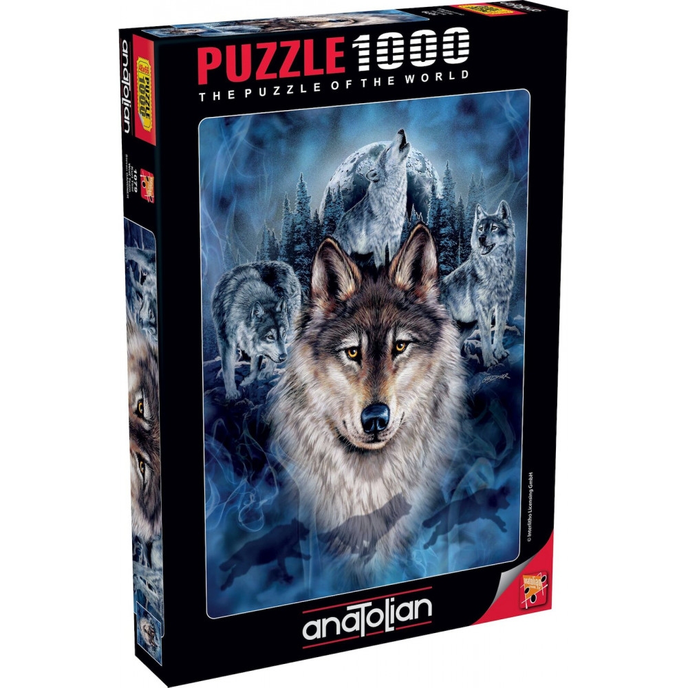 ANATOLIAN Puzzle Vlčí smečka 1000 dílků