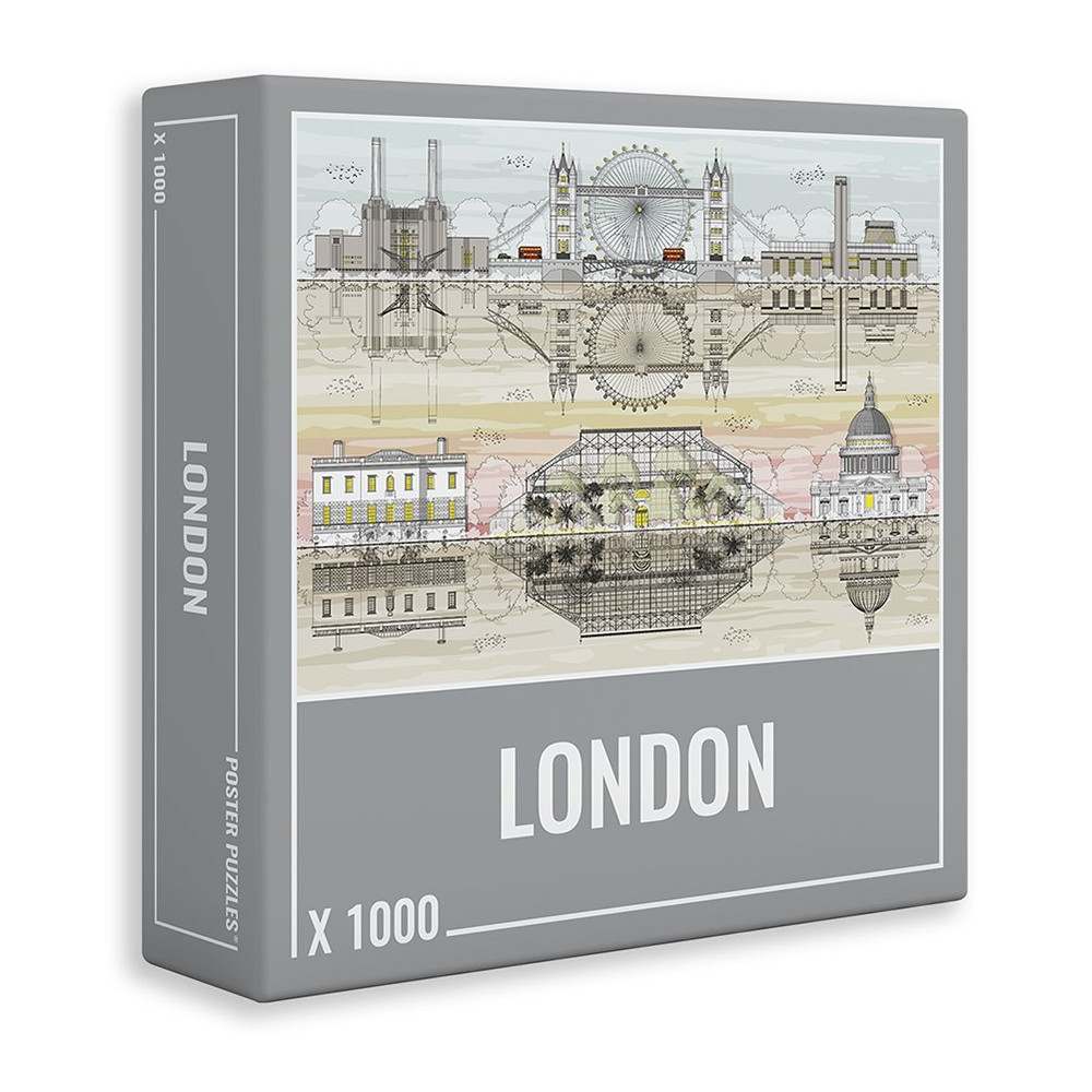 CLOUDBERRIES Puzzle London 1000 dílků