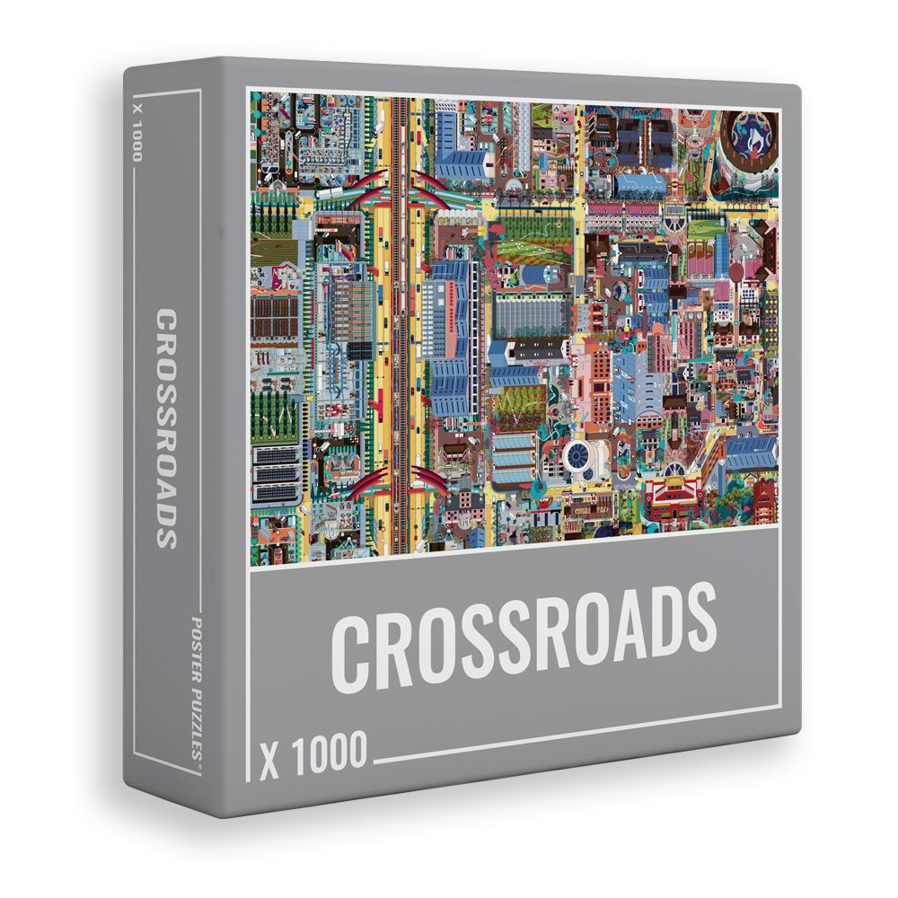 CLOUDBERRIES Puzzle Crossroads 1000 dílků