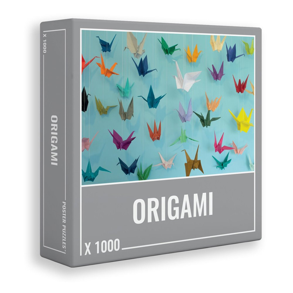 CLOUDBERRIES Puzzle Origami 1000 dílků
