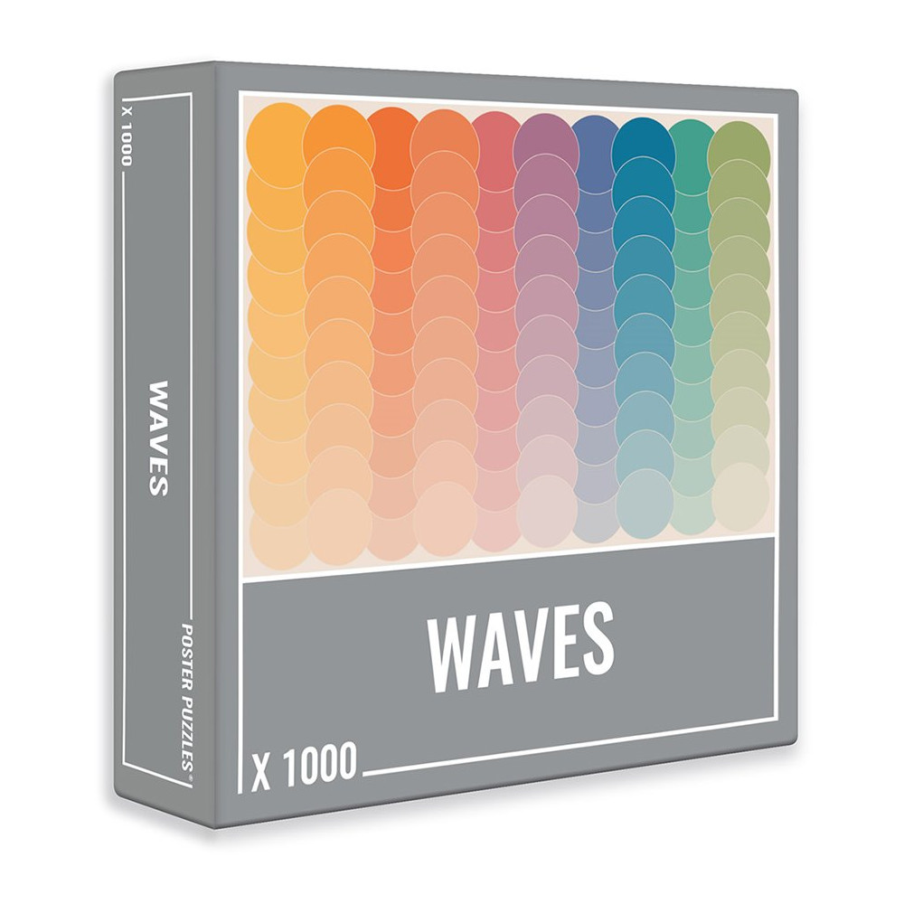 CLOUDBERRIES Puzzle Waves 1000 dílků
