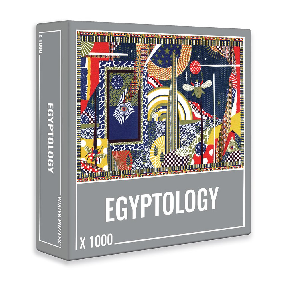 CLOUDBERRIES Puzzle Egyptology 1000 dílků
