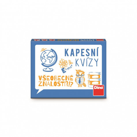 Dino Kapesní kvízy - Všeobecné znalosti Cestovní hra ~ 2