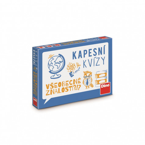 Dino Kapesní kvízy - Všeobecné znalosti Cestovní hra ~ 3