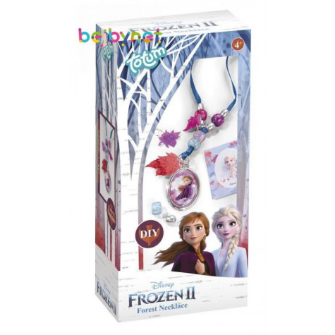 Kreativní sada Ledové království II/Frozen II v krabičce - Vyrob si náhrdelník