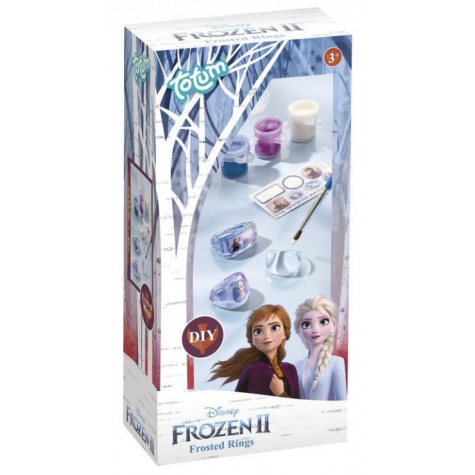 Kreativní sada Ledové království II/Frozen II v krabičce - Vyrob si prstýnek