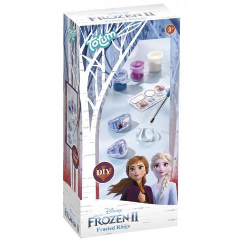 Kreativní sada Ledové království II/Frozen II v krabičce - Vyrob si prstýnek ~ 1
