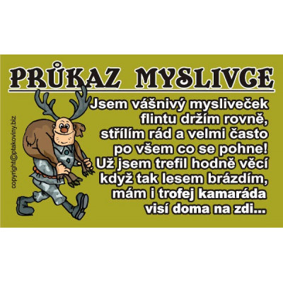 Průkaz myslivce