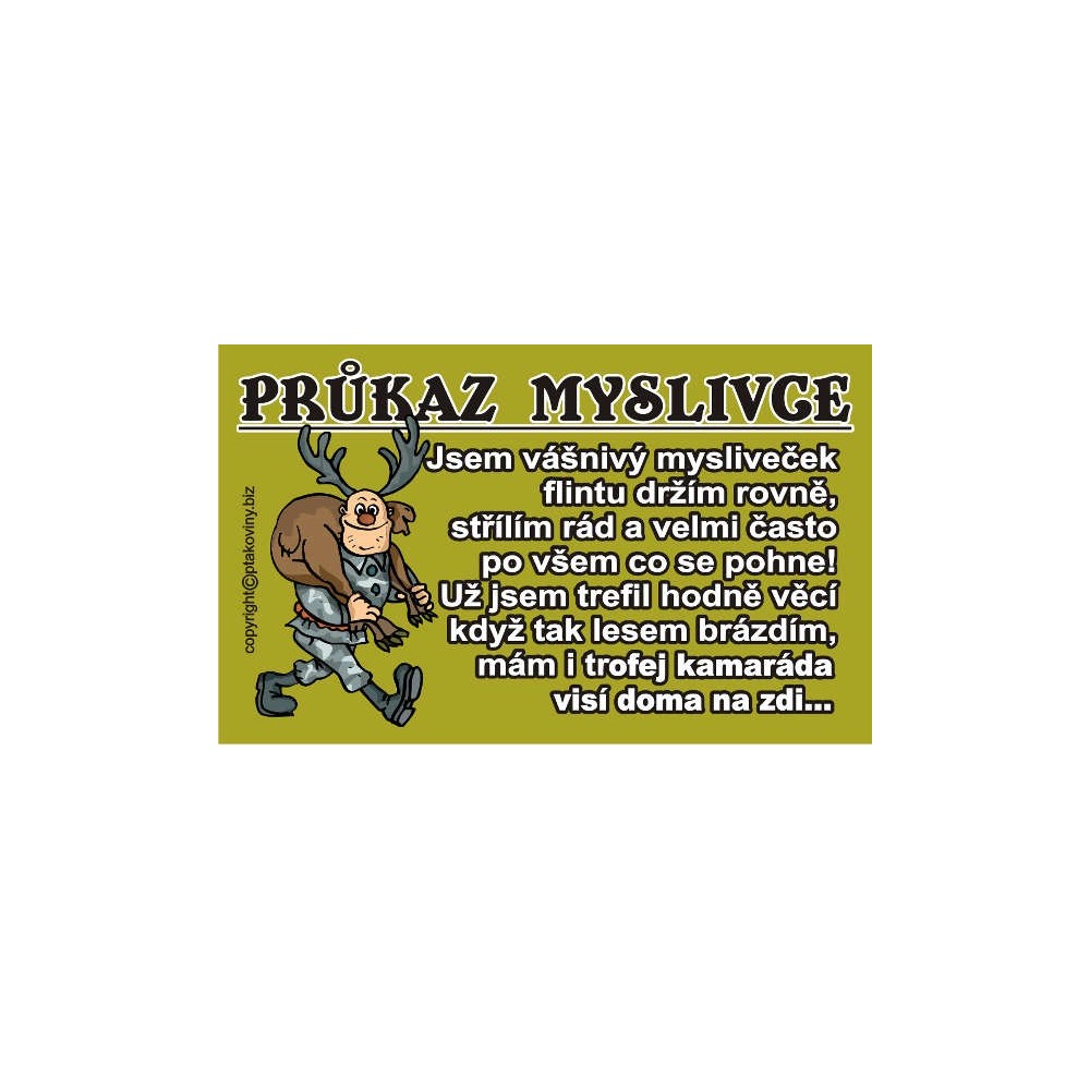 Průkaz myslivce