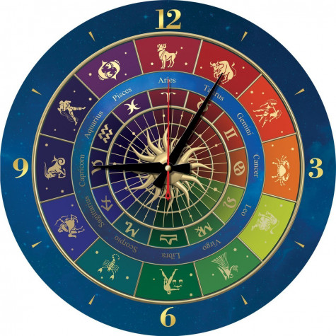 ART PUZZLE Puzzle hodiny Zvěrokruh 570 dílků (včetně rámu) ~ 2